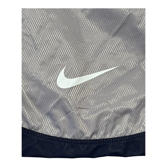 Nike Drawstring Gym Sack Backpack – Pink/Gray Reflective Swoosh - Picture 2 of 5